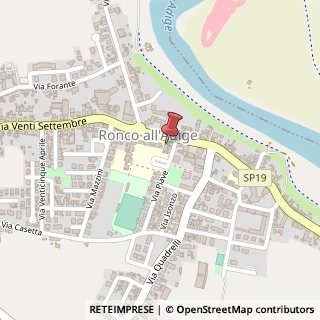 Mappa Viale Vittorio Veneto, 13, 37055 Ronco all'Adige, Verona (Veneto)