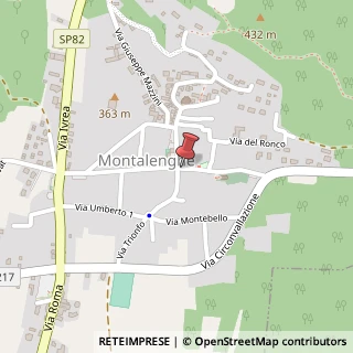 Mappa Via G. Cesare, 44, 10090 Montalenghe, Torino (Piemonte)