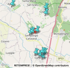 Mappa Via Michele Chiesa, 10090 San Giorgio Canavese TO, Italia (2.11091)