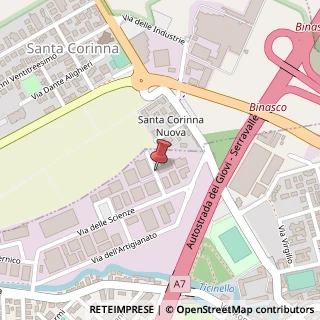 Mappa Via Thomas Alva Edison, 5, 20082 Ivrea, Torino (Piemonte)