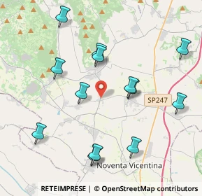 Mappa Via Colloredo, 36040 Sossano VI, Italia (4.27385)