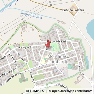 Mappa Via A. Gramsci, 8, 26836 Montanaso Lombardo, Lodi (Lombardia)
