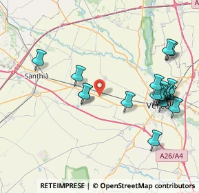 Mappa SP11, 13047 Vercelli VC, Italia (8.8285)