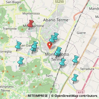 Mappa Via S. Daniele, 35036 Montegrotto Terme PD, Italia (1.865)