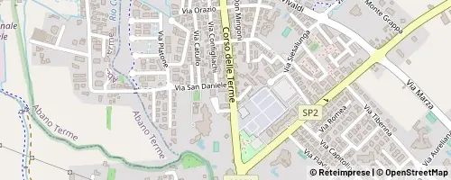 Mappa Montegrotto Terme