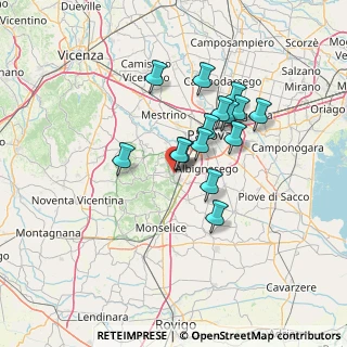 Mappa Via S. Daniele, 35036 Montegrotto Terme PD, Italia (10.936)