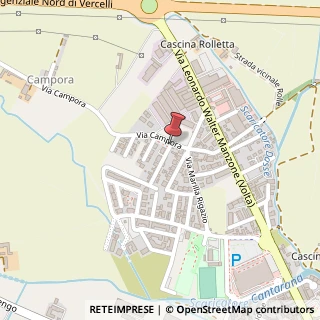 Mappa Via Varallo, 6, 13027 Vercelli, Vercelli (Piemonte)