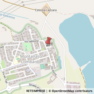 Mappa Via Cascina Grande, 6, 26836 Montanaso Lombardo, Lodi (Lombardia)
