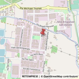 Mappa via dell'Artigianato 6, Vicolo1, 35036 Montegrotto Terme PD, Italia, 35036 Montegrotto Terme, Padova (Veneto)
