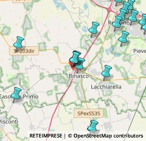 Mappa Via Thomas Alva Edison, 20088 Gudo Visconti MI, Italia (5.652)