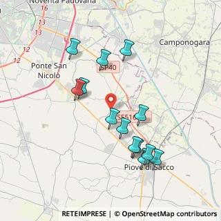 Mappa Via Antonio Gramsci, 35020 Sant'Angelo di Piove di Sacco PD, Italia (3.71385)