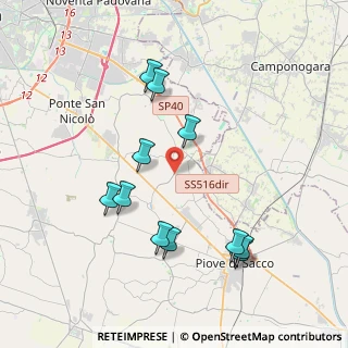 Mappa Via Antonio Gramsci, 35020 Sant'Angelo di Piove di Sacco PD, Italia (3.94)