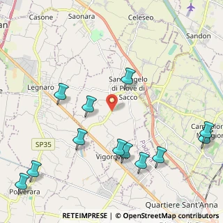 Mappa Via Antonio Gramsci, 35020 Sant'Angelo di Piove di Sacco PD, Italia (2.67)