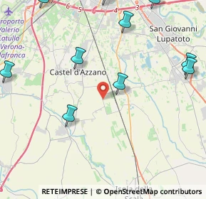 Mappa Via Vigasio, 37060 Vigasio VR, Italia (5.86818)