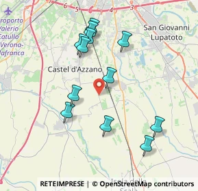 Mappa Via Vigasio, 37060 Vigasio VR, Italia (3.70333)