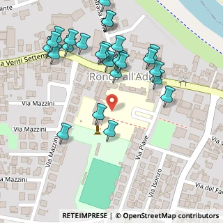 Mappa Piazza al Milite Ignoto, 37055 Ronco All'adige VR, Italia (0.14)