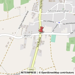 Mappa Via Roma,  29, 10090 Montalenghe, Torino (Piemonte)