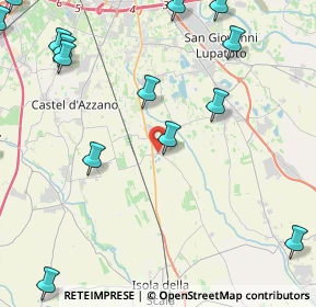 Mappa Via Brognoligo, 37060 Buttapietra VR, Italia (6.8775)