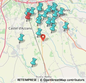 Mappa Via Brognoligo, 37060 Buttapietra VR, Italia (4.2145)