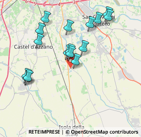 Mappa Via Brognoligo, 37060 Buttapietra VR, Italia (3.8525)