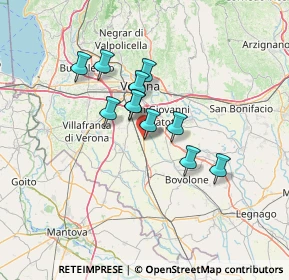 Mappa Via Brognoligo, 37060 Buttapietra VR, Italia (9.89182)