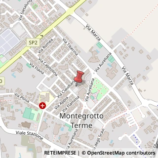 Mappa Via Ottaviana, 7, 35036 Montegrotto Terme, Padova (Veneto)