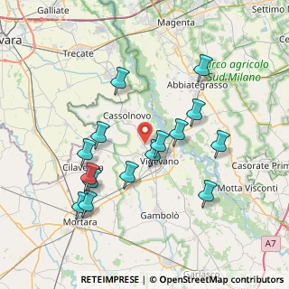 Mappa Via Campegli, 27029 Vigevano PV, Italia (7.41333)