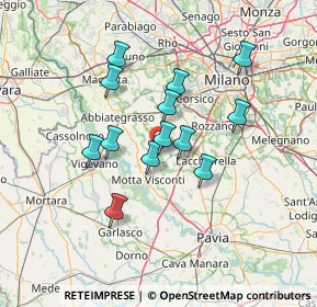 Mappa Via Cesare Battisti, 20080 Calvignasco MI, Italia (11.33846)