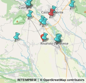 Mappa Via Giacomo Andrea Bertano, 10083 Favria TO, Italia (4.29357)