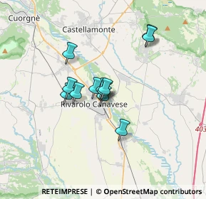 Mappa Via Carisia, 10086 Rivarolo Canavese TO, Italia (2.29)