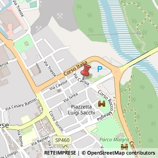 Mappa Via Carisia, 3, 10086 Rivarolo Canavese, Torino (Piemonte)