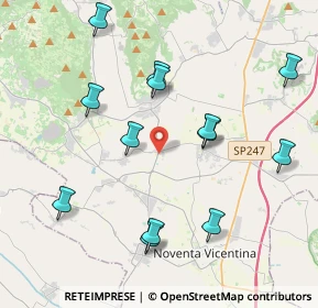 Mappa Via Cà Martinati, 36040 Sossano VI, Italia (4.27308)