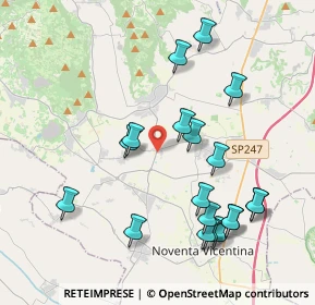 Mappa Via Cà Martinati, 36040 Sossano VI, Italia (4.20632)