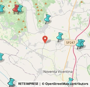 Mappa Via Cà Martinati, 36040 Sossano VI, Italia (7.6325)