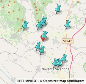 Mappa Via Cà Martinati, 36040 Sossano VI, Italia (3.52583)