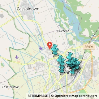 Mappa Via Carlo Gusberti, 27029 Vigevano PV, Italia (2.254)