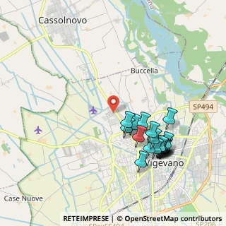 Mappa Via Carlo Gusberti, 27029 Vigevano PV, Italia (2.055)