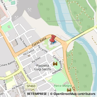 Mappa Piazza Massolia, 70, 10086 Rivarolo Canavese, Torino (Piemonte)