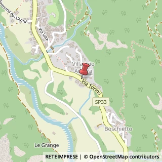 Mappa Via Torino, 18, 10070 Cantoira, Torino (Piemonte)