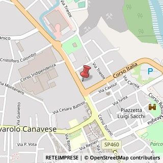 Mappa Corso Indipendenza, 46, 10086 Rivarolo Canavese, Torino (Piemonte)