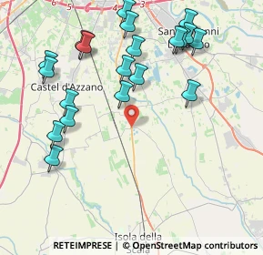 Mappa Via Provinciale Sud, 37060 Buttapietra VR, Italia (4.5715)