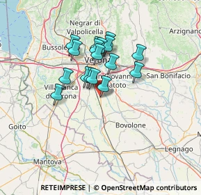 Mappa Via Provinciale Sud, 37060 Buttapietra VR, Italia (10.30059)