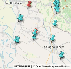 Mappa Viale Europa, 37047 Veronella VR, Italia (5.44176)