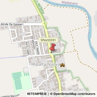 Mappa Piazza D. Alighieri, 1, 26010 Ripalta Cremasca, Cremona (Lombardia)