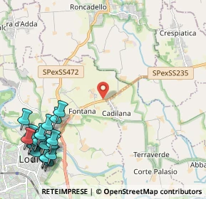 Mappa SS235, 26900 Lodi LO, Italia (3.1405)