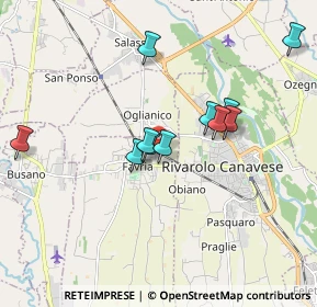 Mappa Via Nazario Sauro, 10083 Favria TO, Italia (1.8625)