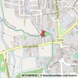 Mappa Via Enrico Toti, 51, 35036 Montegrotto Terme, Padova (Veneto)