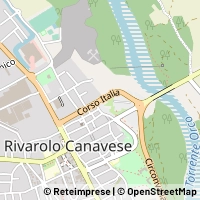 지도 Rivarolo Canavese