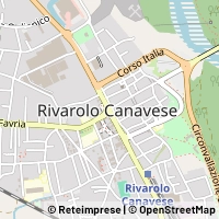 Map Rivarolo Canavese