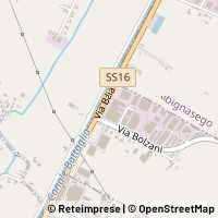 Mapa Maserà di Padova